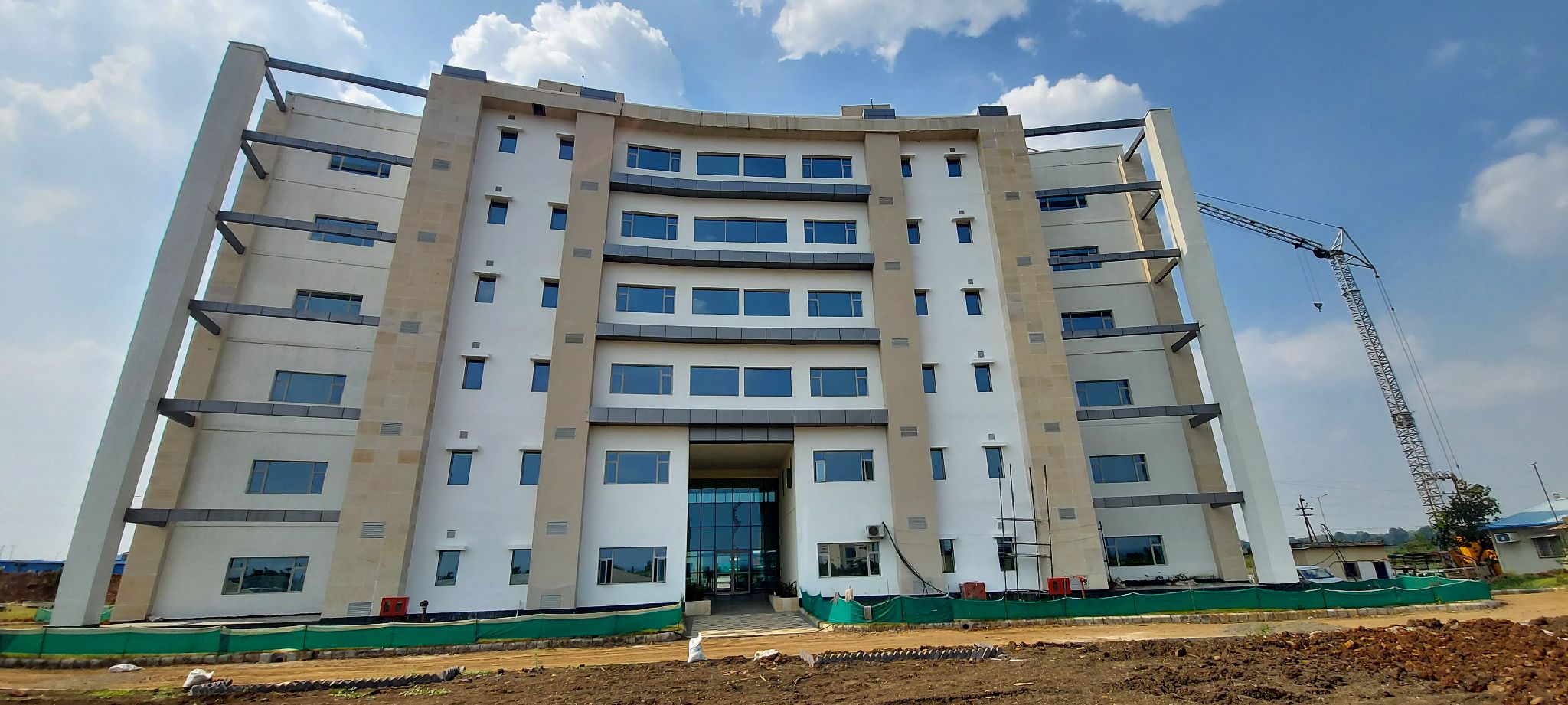 New Campus Academic Block- Back View