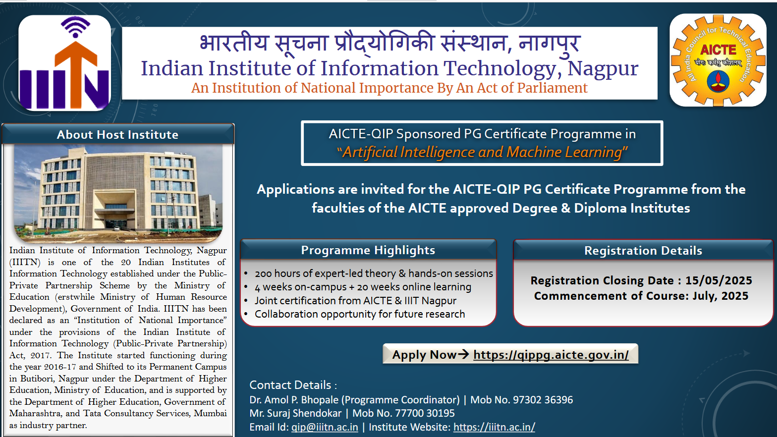 Apply for Click Here